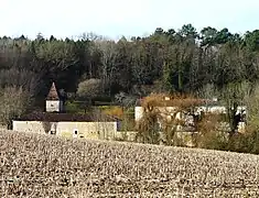 Le manoir du Repaire et son pigeonnier.