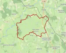 Avec les communes environnantes