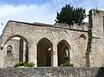 Vestiges de l'église Saint-Léger.