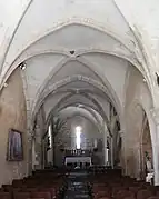 La nef de l'église.