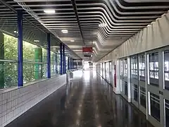 Quai terminus (52 mètres)