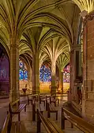 Colonnes torsades du déambulatoire.