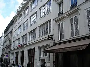 Bâtiment de l'ENSCI, 48, rue Saint-Sabin.