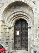 Le portail de la chapelle.