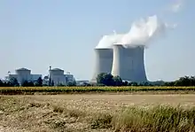 La centrale nucléaire.