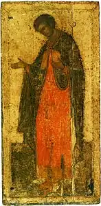 Attribué à Prokhor de Gorodets, Saint Dmitri.