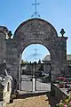 Porche oriental (intérieur) du cimetière