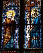 Vitrail de la cathédrale.