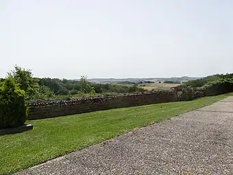 Point de vue depuis le village.