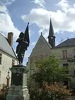 Statue de Jeanne d'Arc de Sainte-Catherine-de-Fierbois