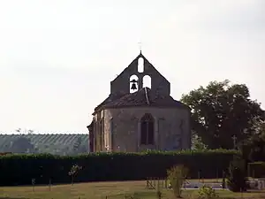 Vue éloignée de l'est (sept. 2012)