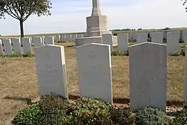 Tombes de soldats allemands.