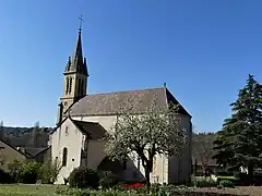 L'église Sainte-Foy.