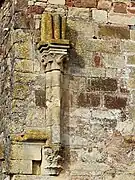 Vestiges d'une colonne.