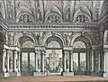 Sala nella reggia di Laon (salle du palais royal de Laon)