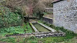 La fontaine du rocher.