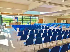 La salle du centre Jeanne Courtel.