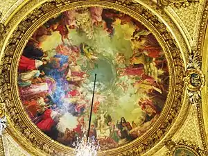 Jean Alaux, L’Apothéose de Napoléon Ier, coupole.