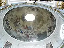 Église Saint-Gaëtan de Salzbourg, Gloire de saint Gaëtan