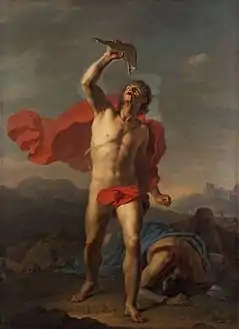 Samson et la mâchoire d'âne d'Ivan Tchernov (ru) (1800)