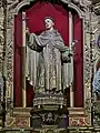 Sculpture de Saint Albert de Sicile, vers 1629, Iglesia de San Alberto (Sevilla) (es).