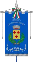 Drapeau de San Canzian d'Isonzo