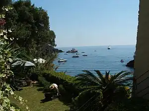 Vue depuis l'abbaye.