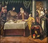 Souper chez Emmaüs Bonifazio Veronese
