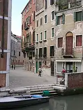 Le rio terà San Tomà