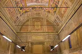 L'intérieur de l'ancienne église.