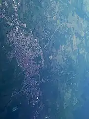 Vue satellite de Sancti Spíritus (2021)