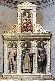 Le retable de l'autel Boldieri