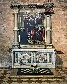 La Découverte du puits des martyrs de Pietro Damini.