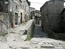 Ruelle du ghetto juif.