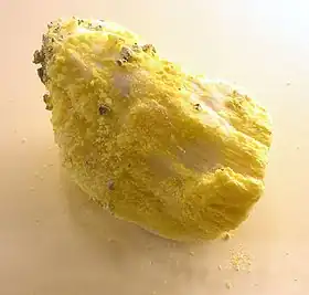 Image illustrative de l’article Sassolite