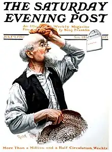 Robert Robinson, couverture du 9 juillet 1910