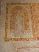 Fresque, chapelle saint Pierre XVIe siècle.