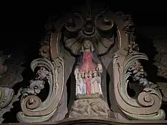 Statue de Notre-Dame de Bongarant dans le transept sud