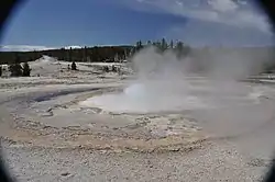 Éruption de Sawmill le 2 juin 2013.