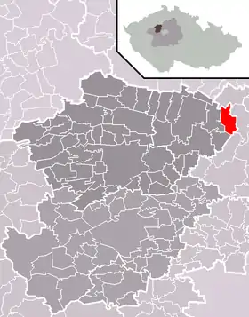 Localisation de Sazená