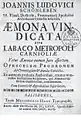 Page de titre de l’Aemona vindicata (1674).