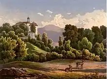 1857-1883 Château de Domanze qui fut acheté en 1771 par Ernst Sigismund von Tschirschky und Bögendorff (1727–1800). Revendu en 1832 au futur Général de la Cavalerie et ministre-président, le comte Friedrich Wilhelm Graf von Brandenburg. En 2014 le château est en cours de restauration.