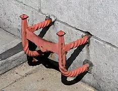 Schoenschraper (en néerlandais) à Bruxelles, en Belgique.