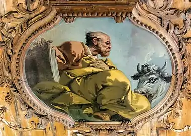 Saint Luc par Giustino Menescardi