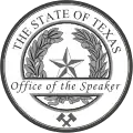 Sceau du Président de la Chambre des Représentants du Texas