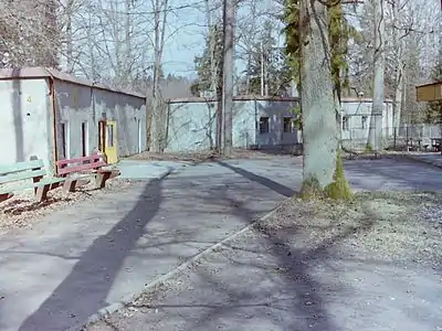 Bâtiments occupés par les gardes du corps de Hitler (no 2 sur le schéma ci-dessus).