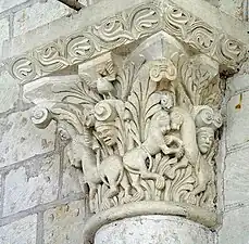 Chapiteau du bas-côté sud.