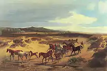 Carl Rötteken et Gustav Quentell, Chevaux de Senne