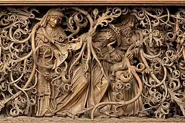 Jessé dans la prédelle