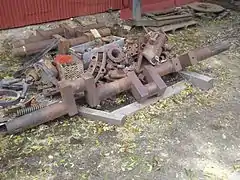 Vilebrequin de Shay au Railtown 1897 State Historic Park